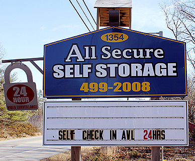 All Secure Self Storage in Lyman, Maine - Serving Southern Maine